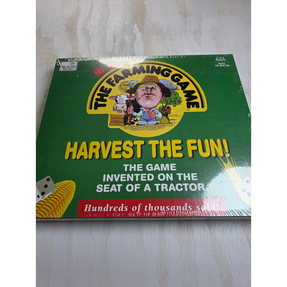 The Farming Game Board Game Weekend Farmer Harvest The Fun New Sealed Western